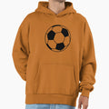Red Soccer Football Fan Team And Coach Hoodie - Custom Art Print Men Women - T-Shirt, Sweatshirt, Hoodie