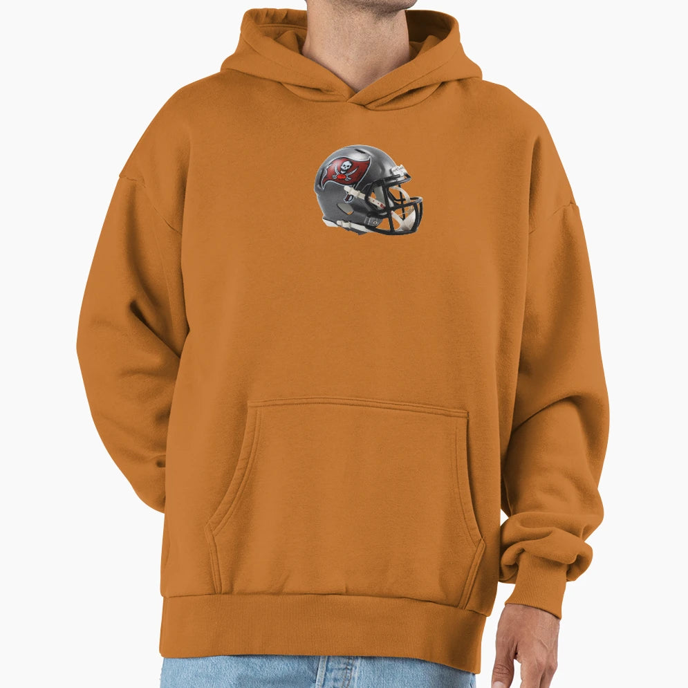 Helmet Buccaneers Icon Hoodie - Custom Art Print for Adults - T-Shirt, Sweatshirt, Hoodie