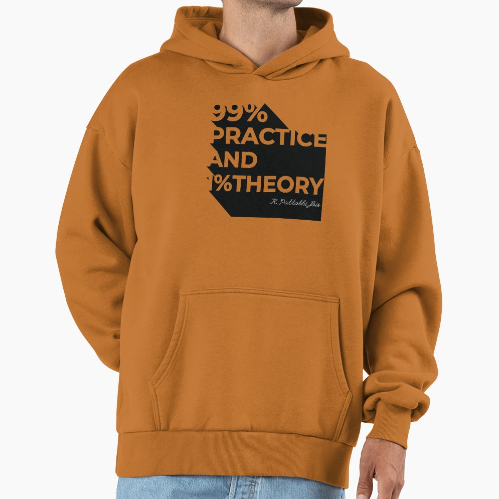 Typo 99 Practice And 1 Theory Hoodie - Custom Art Print for Adults - T-Shirt, Sweatshirt, Hoodie
