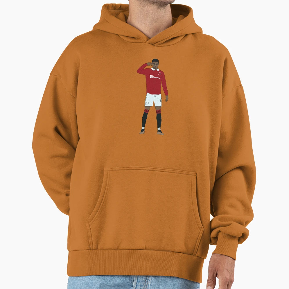 Marcus Rashford Mentality Focus Goal Hoodie - Unique Graphic Men Women - T-Shirt, Sweatshirt, Hoodie