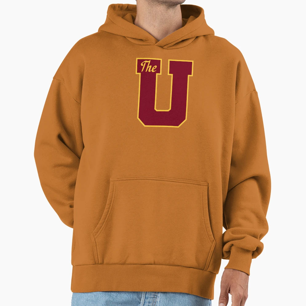 U Maroon Hoodie - Unique Graphic Men Women - T-Shirt, Sweatshirt, Hoodie