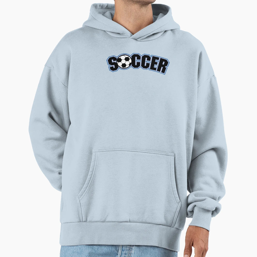 Soccer Hoodie - Aesthetic Graphic Men Women - T-Shirt, Sweatshirt, Hoodie