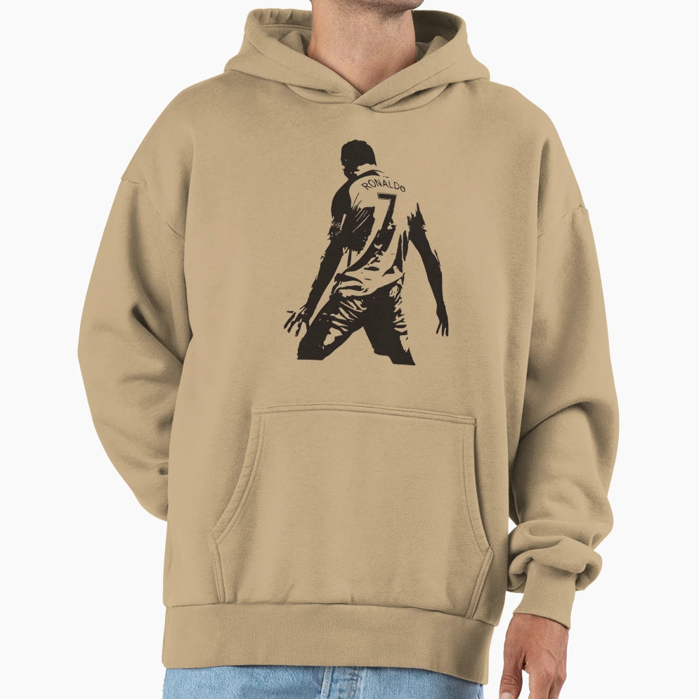 Ronaldo Back Hoodie - Streetwear Style for Adults - T-Shirt, Sweatshirt, Hoodie