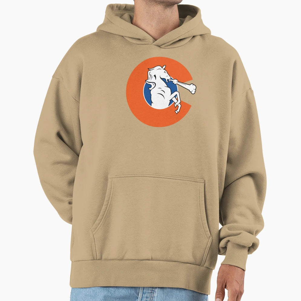 Colorado Broncos Hoodie - Graphic Print for Adults - T-Shirt, Sweatshirt, Hoodie