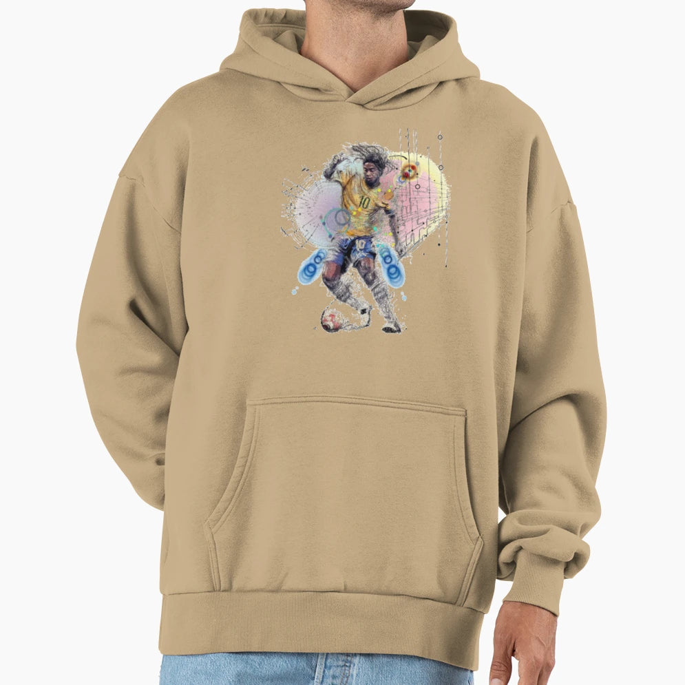 Football Ronaldin Playmaker Hoodie - Novelty Apparel Unisex - T-Shirt, Sweatshirt, Hoodie