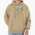 Soccer World Logos Hoodie - Aesthetic Graphic Unisex - T-Shirt, Sweatshirt, Hoodie