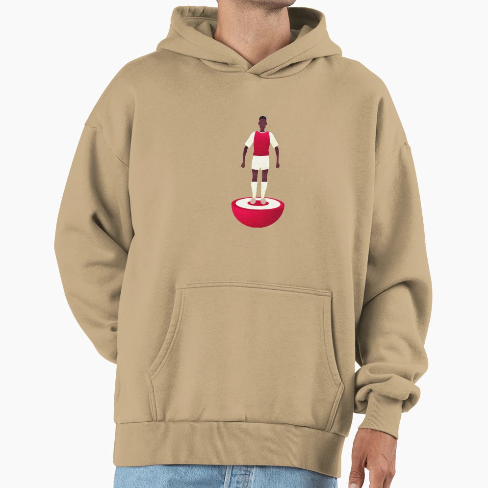 Red And White Subbuteo Hoodie - Casual Everyday Wear Unisex - T-Shirt, Sweatshirt, Hoodie
