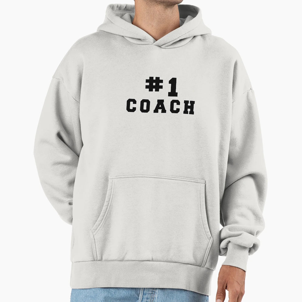 To Coach Finstock Hoodie - Casual Everyday Wear Unisex - T-Shirt, Sweatshirt, Hoodie