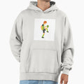 Football Player Ball Knee Isolated Hoodie - Unique Graphic Men Women - T-Shirt, Sweatshirt, Hoodie