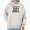 I Tackled 100Days School Hoodie - Trendy Graphic Men Women - T-Shirt, Sweatshirt, Hoodie