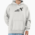 Football Evolution Hoodie - Streetwear Style Men Women - T-Shirt, Sweatshirt, Hoodie