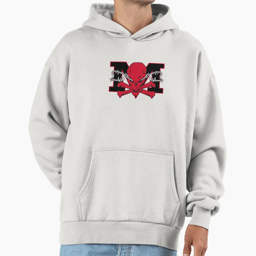 Meann Machinee Longestt Yardd Hoodie - Fun Novelty Design for Adults - T-Shirt, Sweatshirt, Hoodie