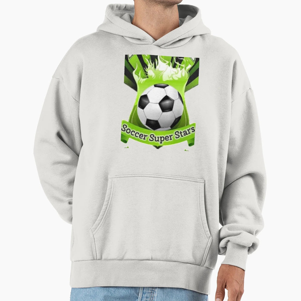 Soccer Super Stars Hoodie - Fun Novelty Design Men Women - T-Shirt, Sweatshirt, Hoodie