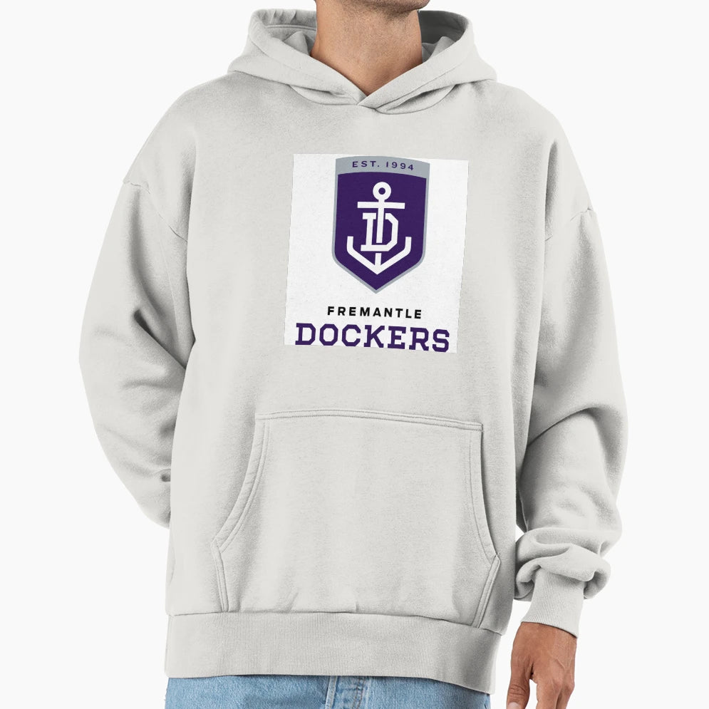 Fremantle Dockers Hoodie - Graphic Print Unisex - T-Shirt, Sweatshirt, Hoodie