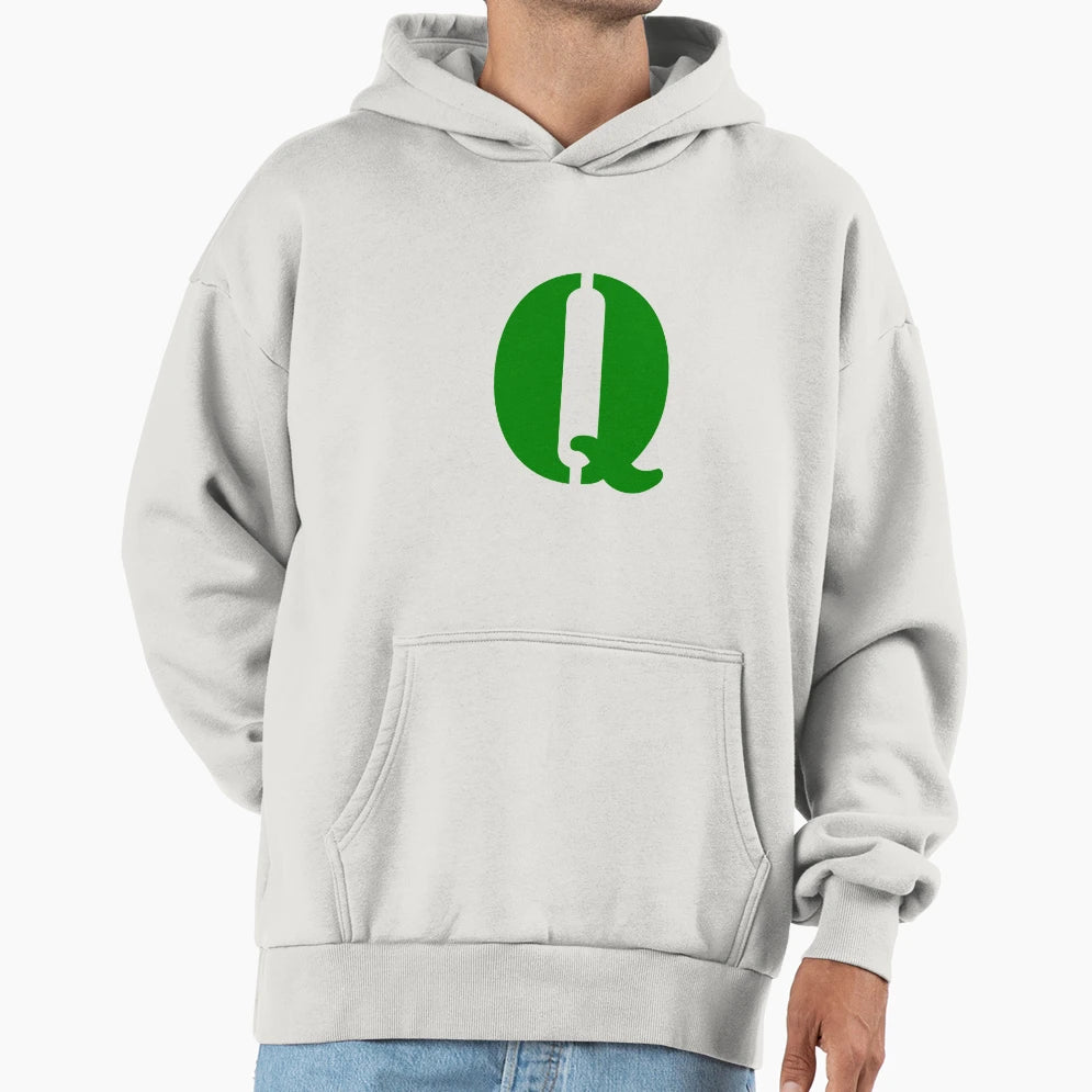 Letrer Q Hoodie - Novelty Apparel for Adults - T-Shirt, Sweatshirt, Hoodie