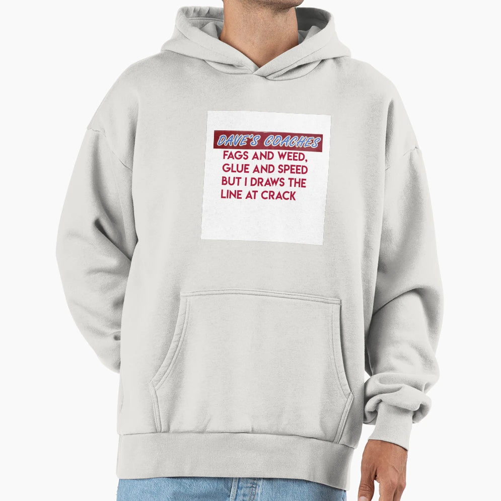 Daves Coaches Hoodie - Casual Everyday Wear for Adults - T-Shirt, Sweatshirt, Hoodie