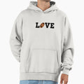 I Love Football Hoodie - Graphic Print for Adults - T-Shirt, Sweatshirt, Hoodie
