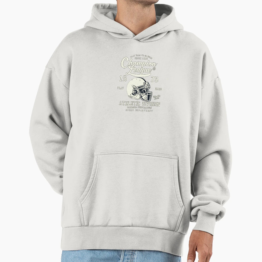 Champion League Football Hoodie - Graphic Print Unisex - T-Shirt, Sweatshirt, Hoodie