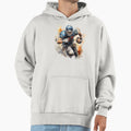 American Football Player Run Hoodie - Trendy Graphic Unisex - T-Shirt, Sweatshirt, Hoodie