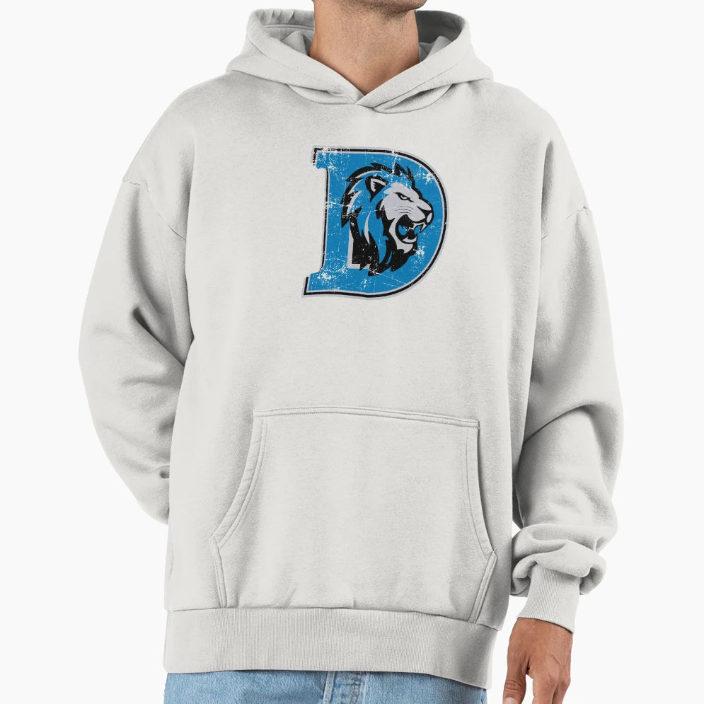Detroit Lions Desain Hoodie - Trendy Graphic Men Women - T-Shirt, Sweatshirt, Hoodie