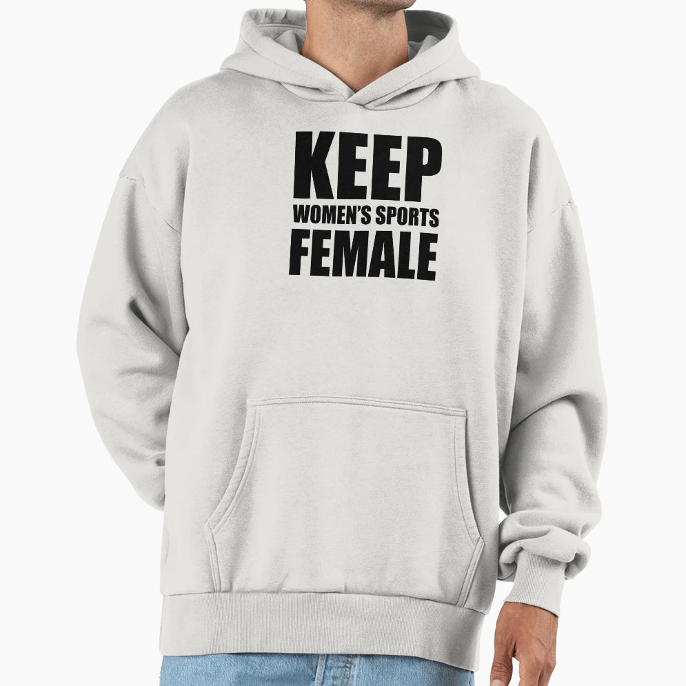 Keep Womens Sports Female Justice Hoodie - Unique Graphic Men Women - T-Shirt, Sweatshirt, Hoodie