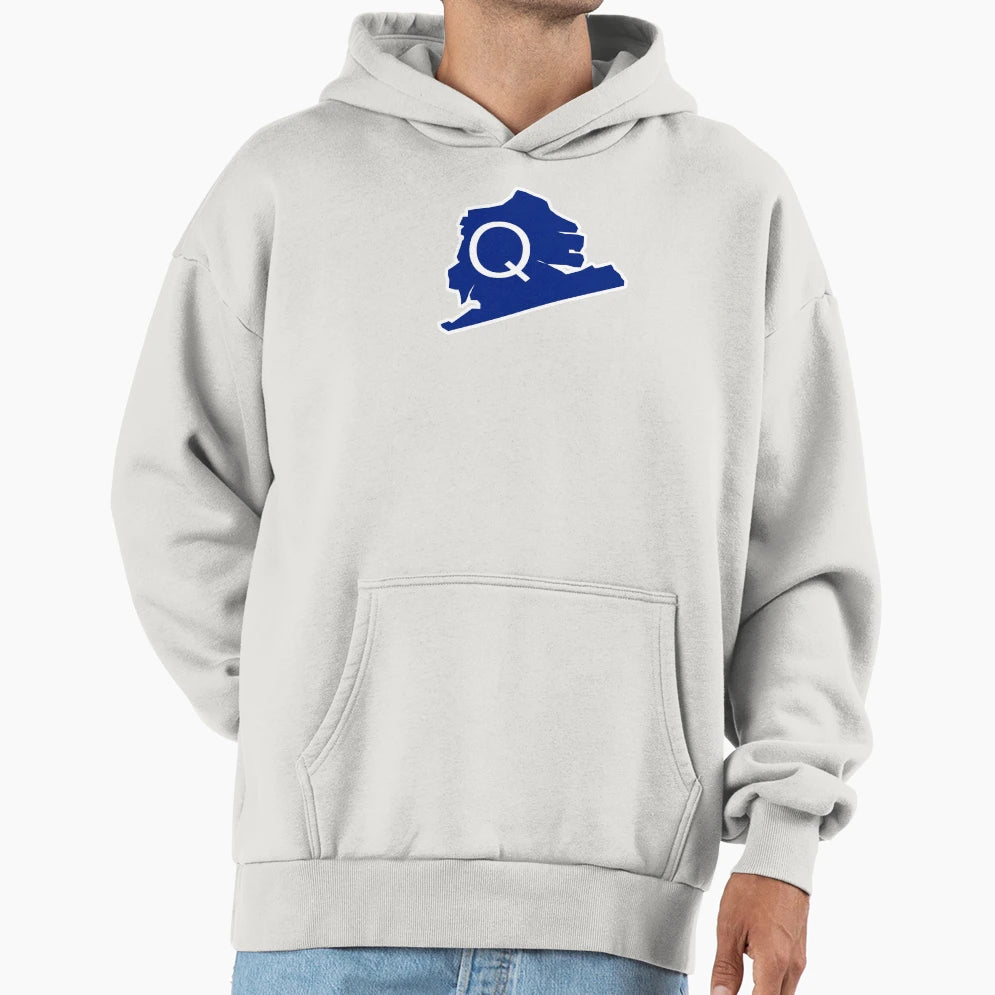 Quogue Q Hoodie - Minimalist Print for Adults - T-Shirt, Sweatshirt, Hoodie