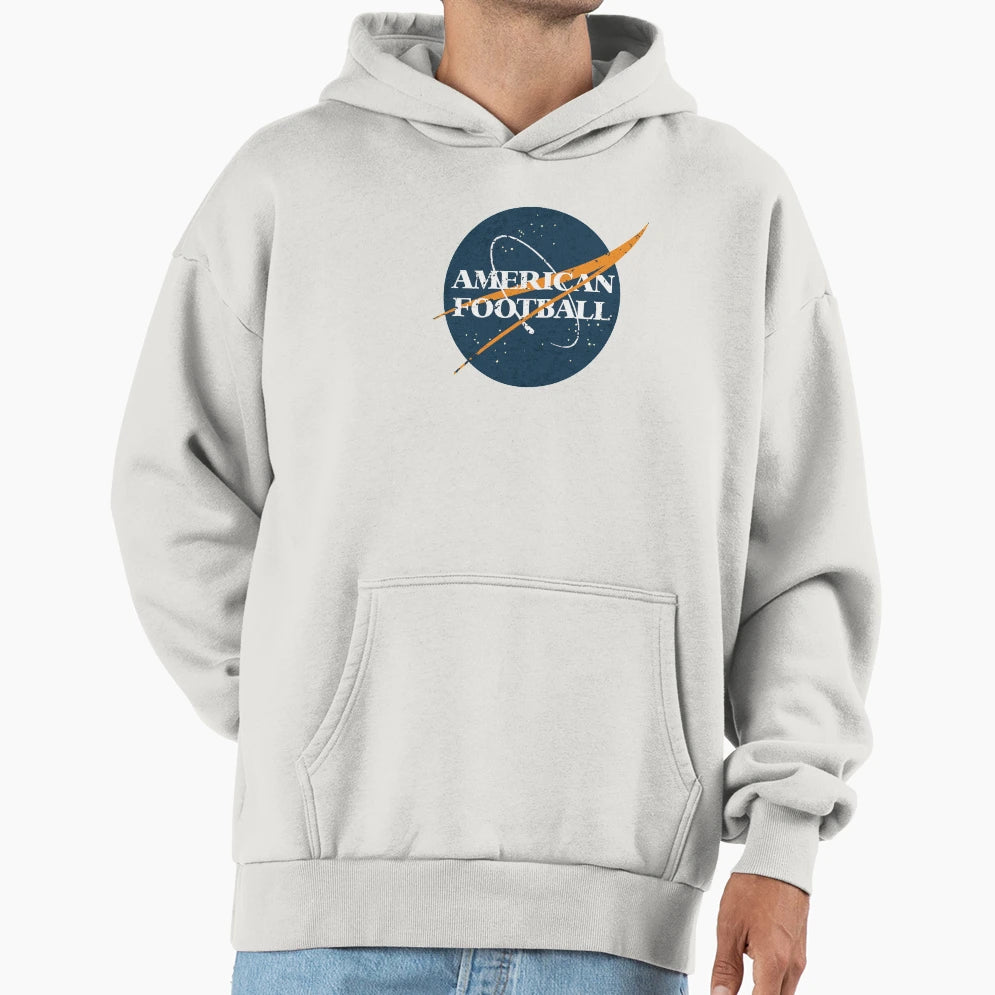 American Football Space Hoodie - Trendy Graphic Men Women - T-Shirt, Sweatshirt, Hoodie