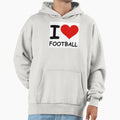 Football Is Awesome Hoodie - Minimalist Print Men Women - T-Shirt, Sweatshirt, Hoodie