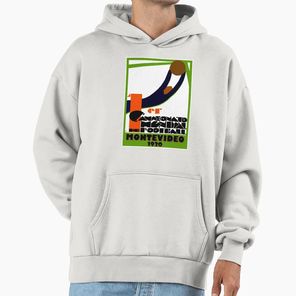 Soccer 1930 Campeonato Mundial Hoodie - Minimalist Print Men Women - T-Shirt, Sweatshirt, Hoodie