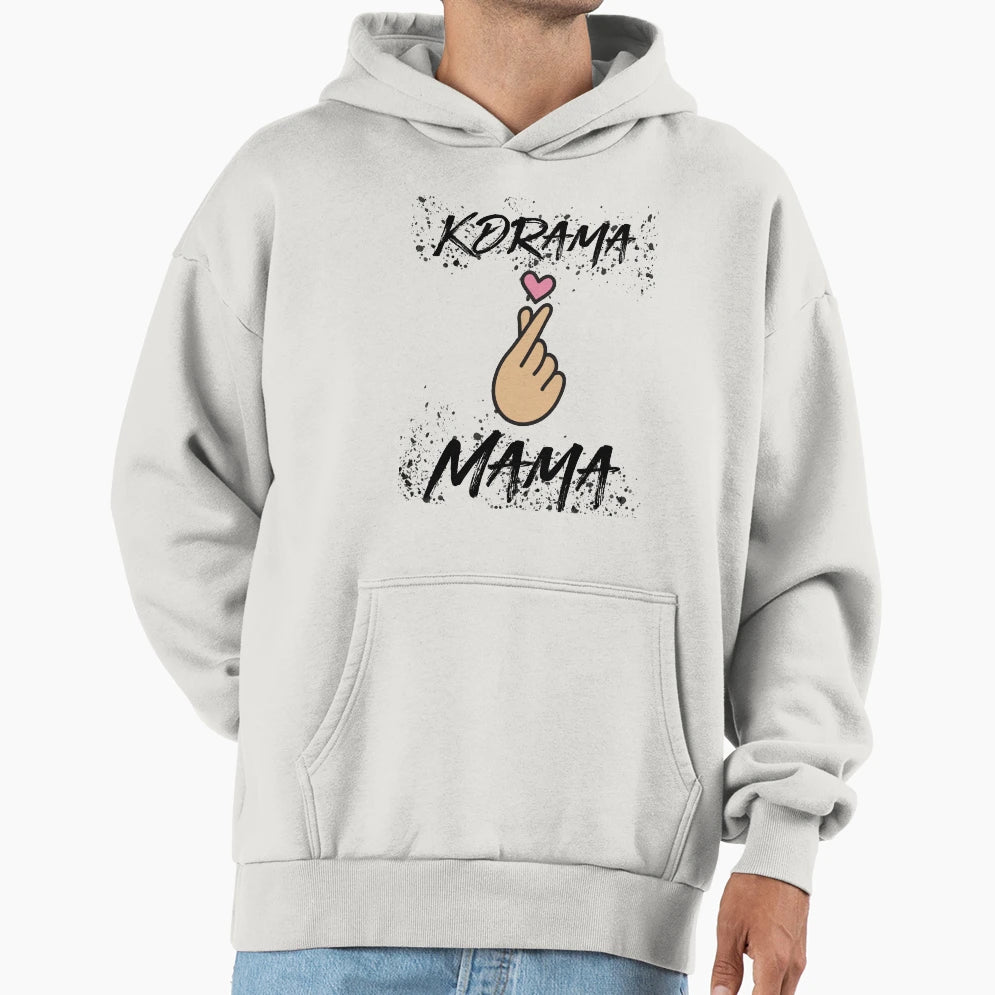 Kdrama Mama Grunge Fingerheart Hoodie - Streetwear Style Unisex - T-Shirt, Sweatshirt, Hoodie