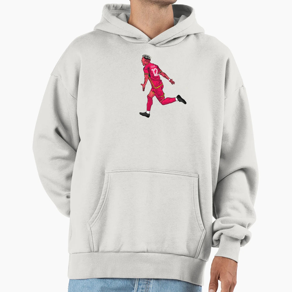 C Lio Pompeu Celebrating Hoodie - Unique Graphic Unisex - T-Shirt, Sweatshirt, Hoodie