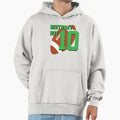 10Th Birthday Football Art 10 Year Hoodie - Streetwear Style for Adults - T-Shirt, Sweatshirt, Hoodie