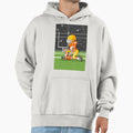 American Football Player Kneeling Middle Hoodie - Minimalist Print Unisex - T-Shirt, Sweatshirt, Hoodie