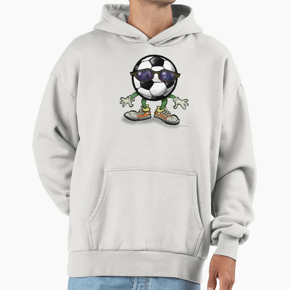 Soccer Hoodie - Aesthetic Graphic for Adults - T-Shirt, Sweatshirt, Hoodie