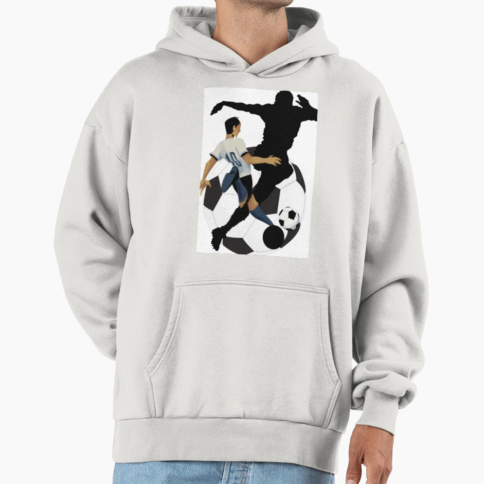 Football Soccer Hoodie - Aesthetic Graphic Men Women - T-Shirt, Sweatshirt, Hoodie