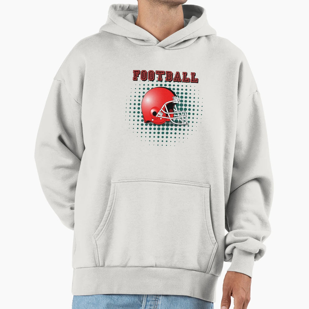 Football Hoodie - Fun Novelty Design Unisex - T-Shirt, Sweatshirt, Hoodie
