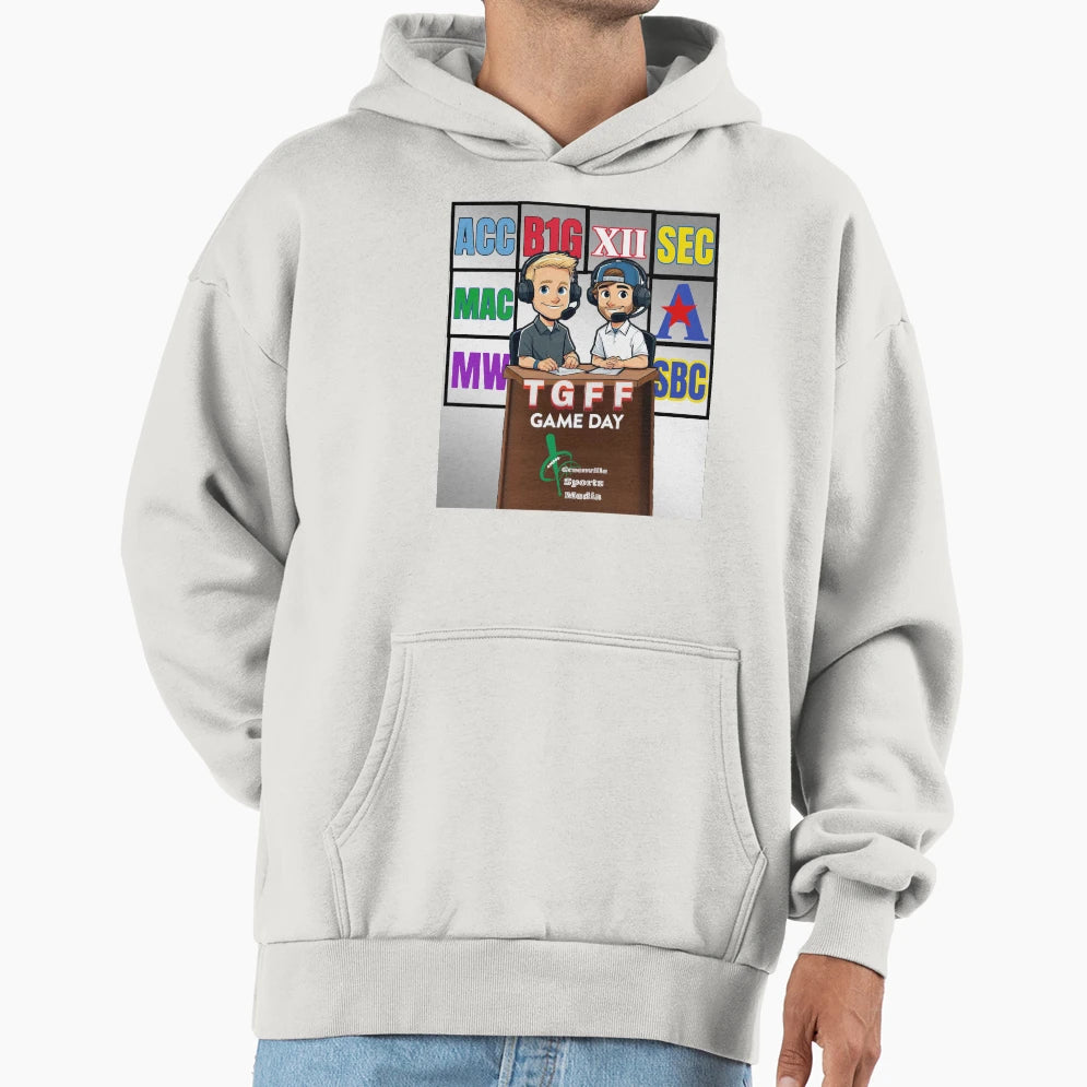 Tgff Gameday Hoodie - Casual Everyday Wear Unisex - T-Shirt, Sweatshirt, Hoodie