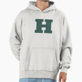 H Slab Serif Hoodie - Casual Everyday Wear Unisex - T-Shirt, Sweatshirt, Hoodie