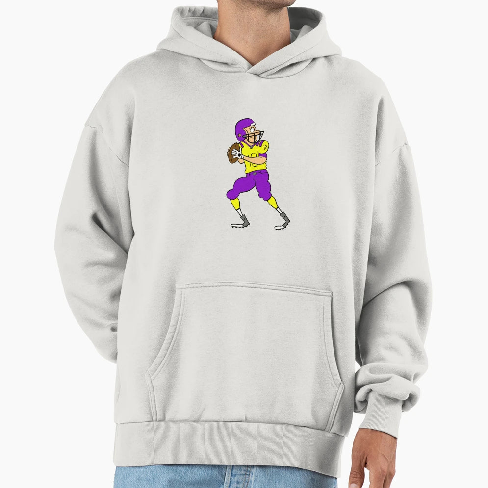 Footballer Hoodie - Unique Graphic Unisex - T-Shirt, Sweatshirt, Hoodie