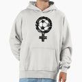 Frauenfu Ball Zweifarbig Hoodie - Graphic Print Unisex - T-Shirt, Sweatshirt, Hoodie
