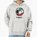 Kuwait Football Country Flag Hoodie - Streetwear Style Men Women - T-Shirt, Sweatshirt, Hoodie