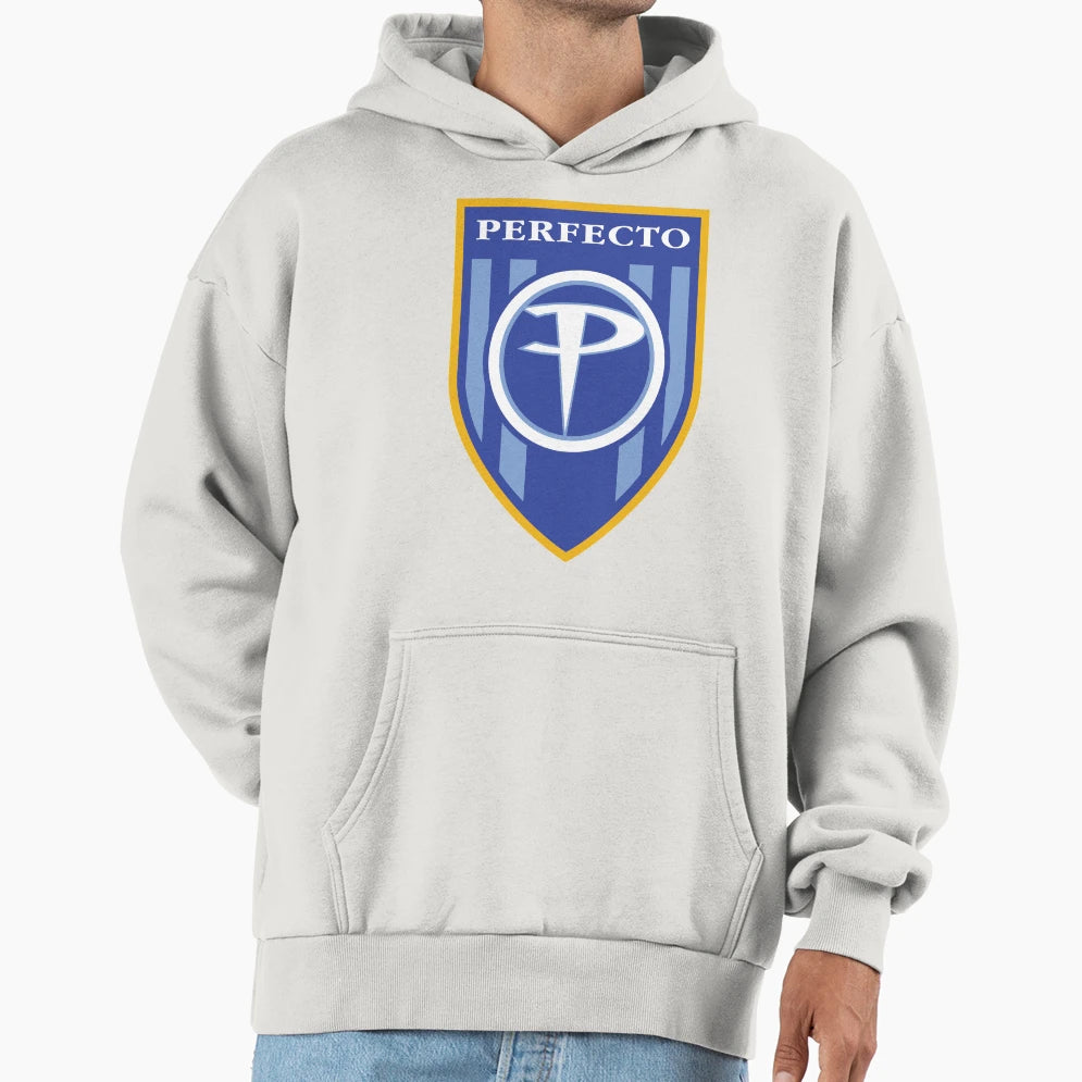 Perfecto Records Full Color Hoodie - Unique Graphic Unisex - T-Shirt, Sweatshirt, Hoodie