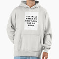 Football Hoodie - Aesthetic Graphic for Adults - T-Shirt, Sweatshirt, Hoodie