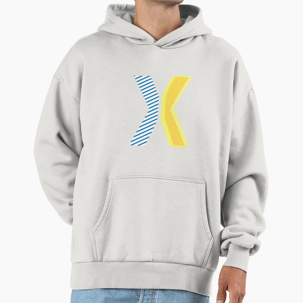 Blue And Greek Chi X Hoodie - Custom Art Print for Adults - T-Shirt, Sweatshirt, Hoodie