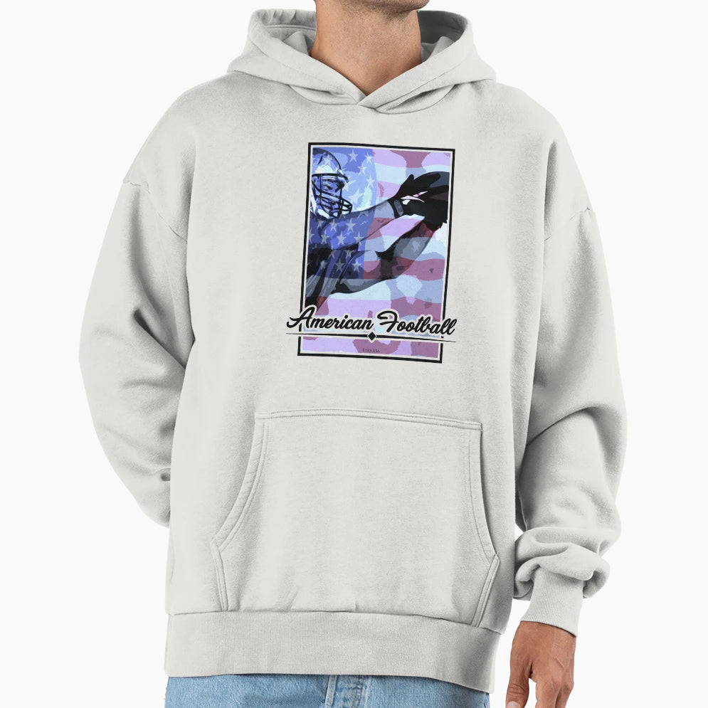 American Football Hoodie - Trendy Graphic Men Women - T-Shirt, Sweatshirt, Hoodie