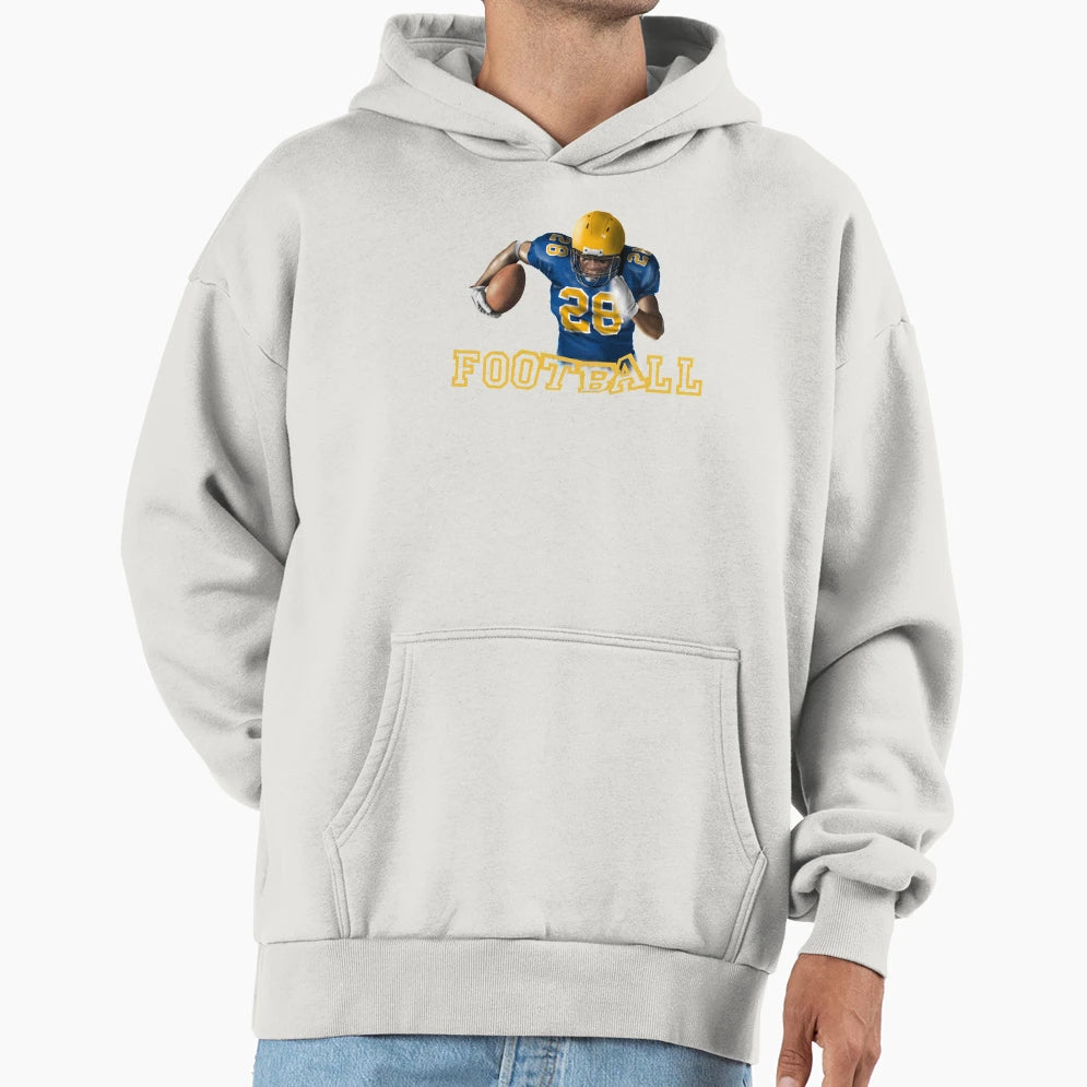 American Football Hoodie - Aesthetic Graphic for Adults - T-Shirt, Sweatshirt, Hoodie