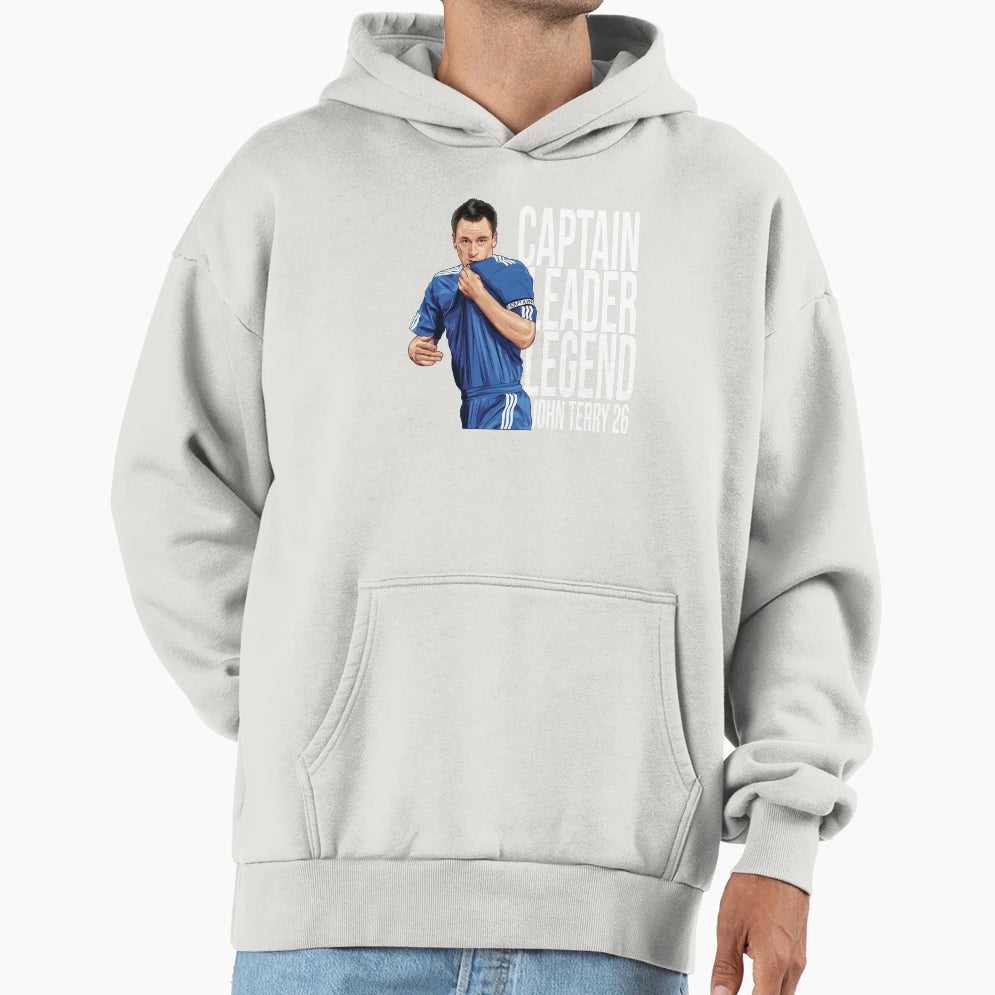 John Terry Captain Leader Legend Hoodie - Graphic Print Men Women - T-Shirt, Sweatshirt, Hoodie