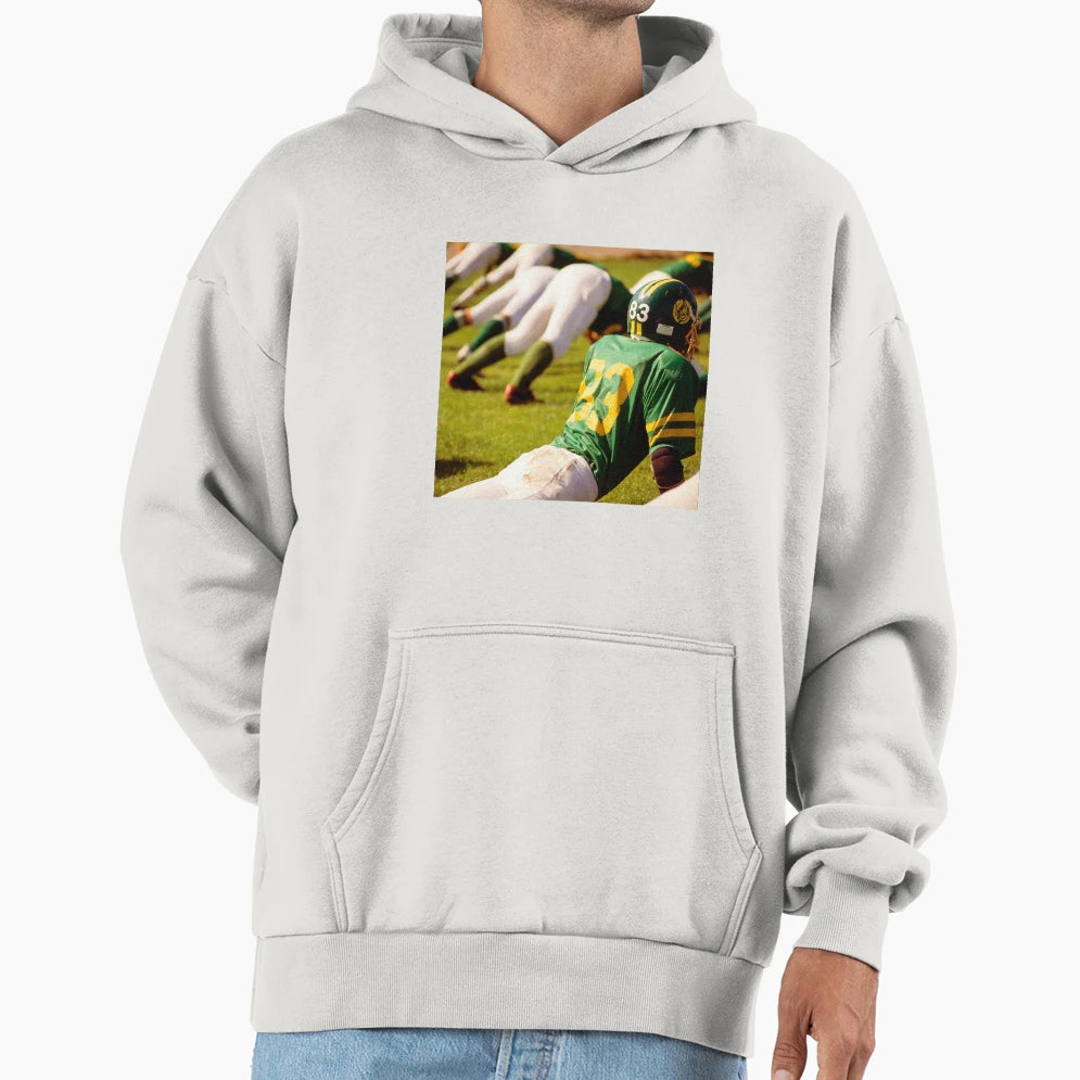 American Football Hoodie - Minimalist Print for Adults - T-Shirt, Sweatshirt, Hoodie