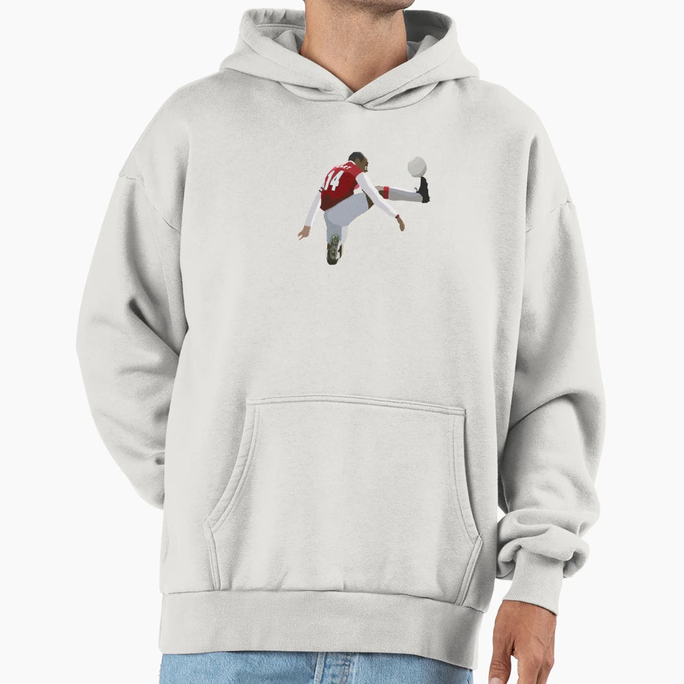 Legend Thierry Henry Hoodie - Minimalist Print Men Women - T-Shirt, Sweatshirt, Hoodie