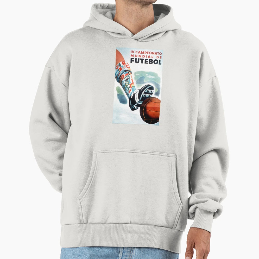 World Cup 1950 Brasil Iv Campeonato Hoodie - Trendy Graphic Men Women - T-Shirt, Sweatshirt, Hoodie